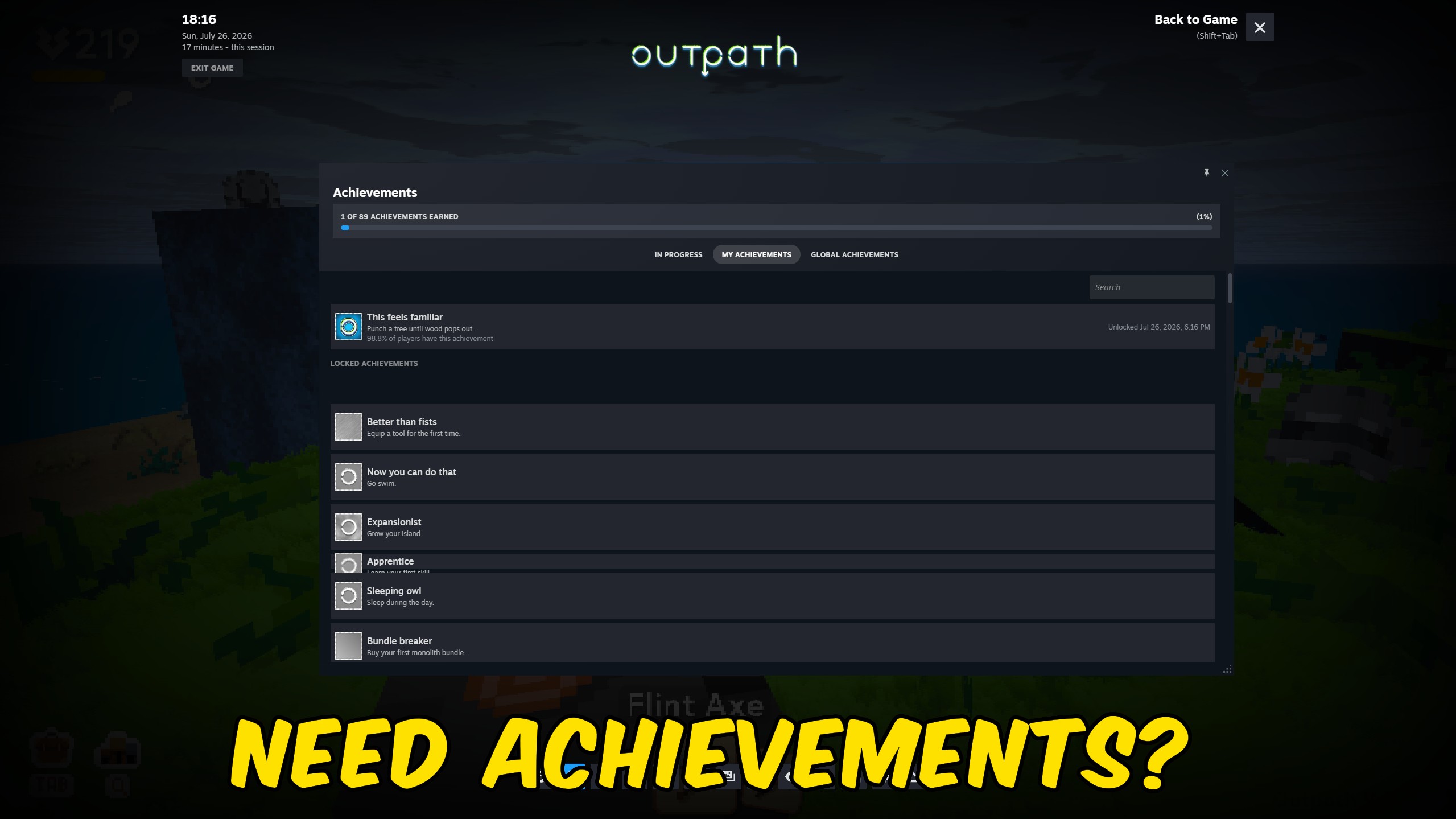 Achievement Unlocker